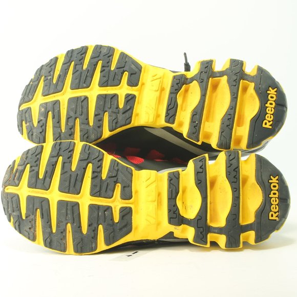 Reebok Cross Trainer Sneaker Women's 6-6.5 Men's Size 5 EU 36.5 Red Yellow Black - Picture 11 of 16